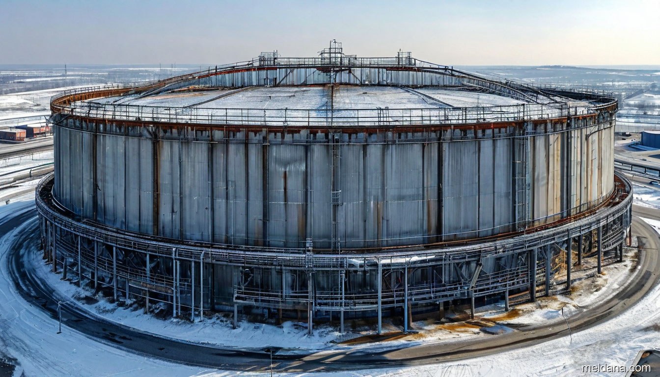 Антидроновая защита резервуара РВС-50000 Москве — ЗОК ЗАСЛОН по СП 542