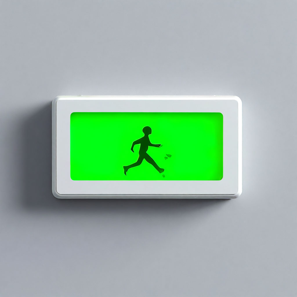 Оповещатель световой «Выход» Малахит ML-CO-EXIT 