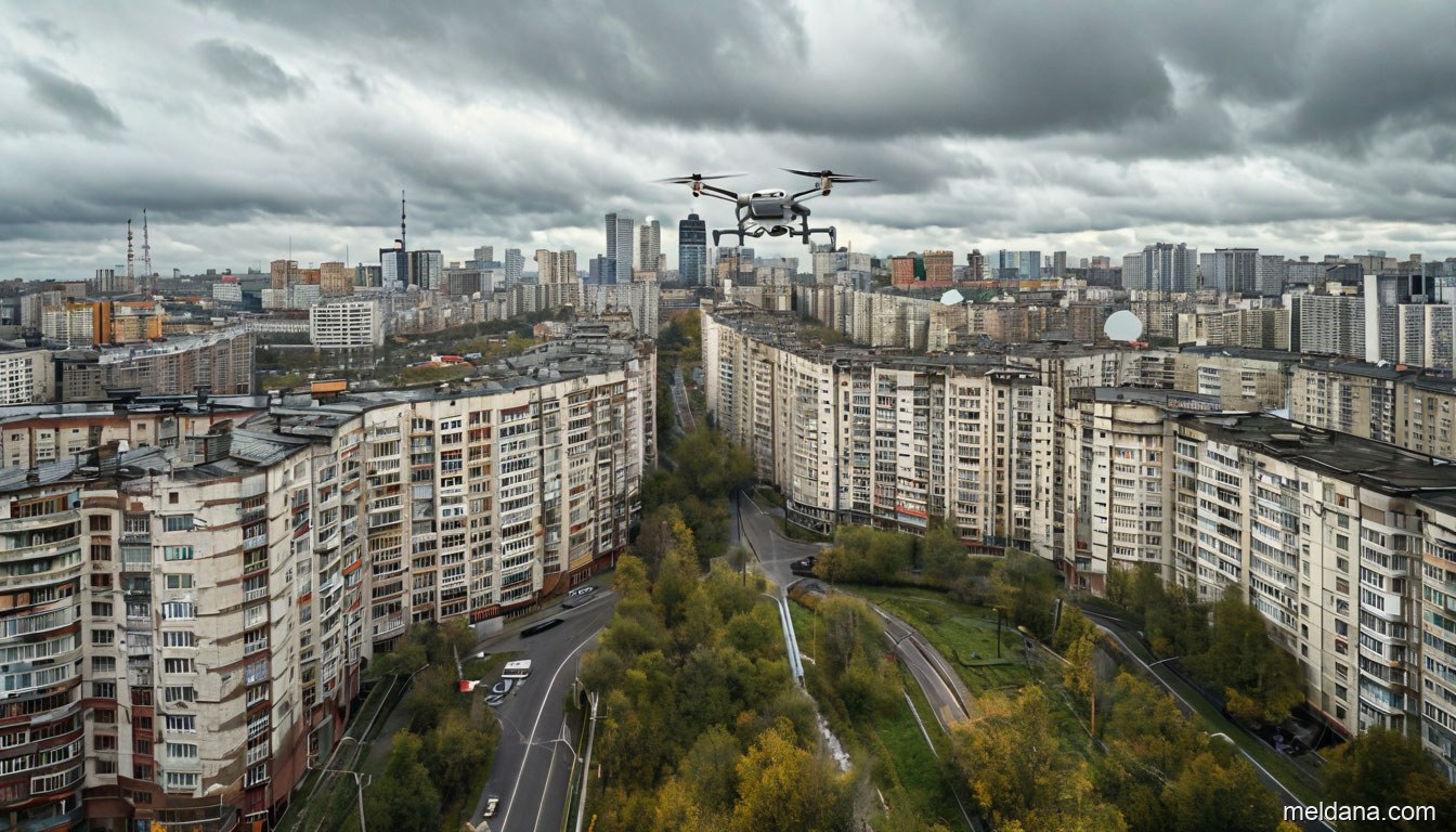 Пришла СМС «Беспилотная опасность» — что делать и как себя вести в Москве