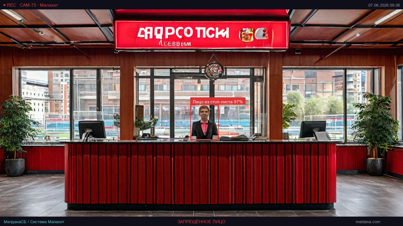 Детекция запрещённых лиц на стадионе в Москве — от 4 200 ₽/стадион/мес