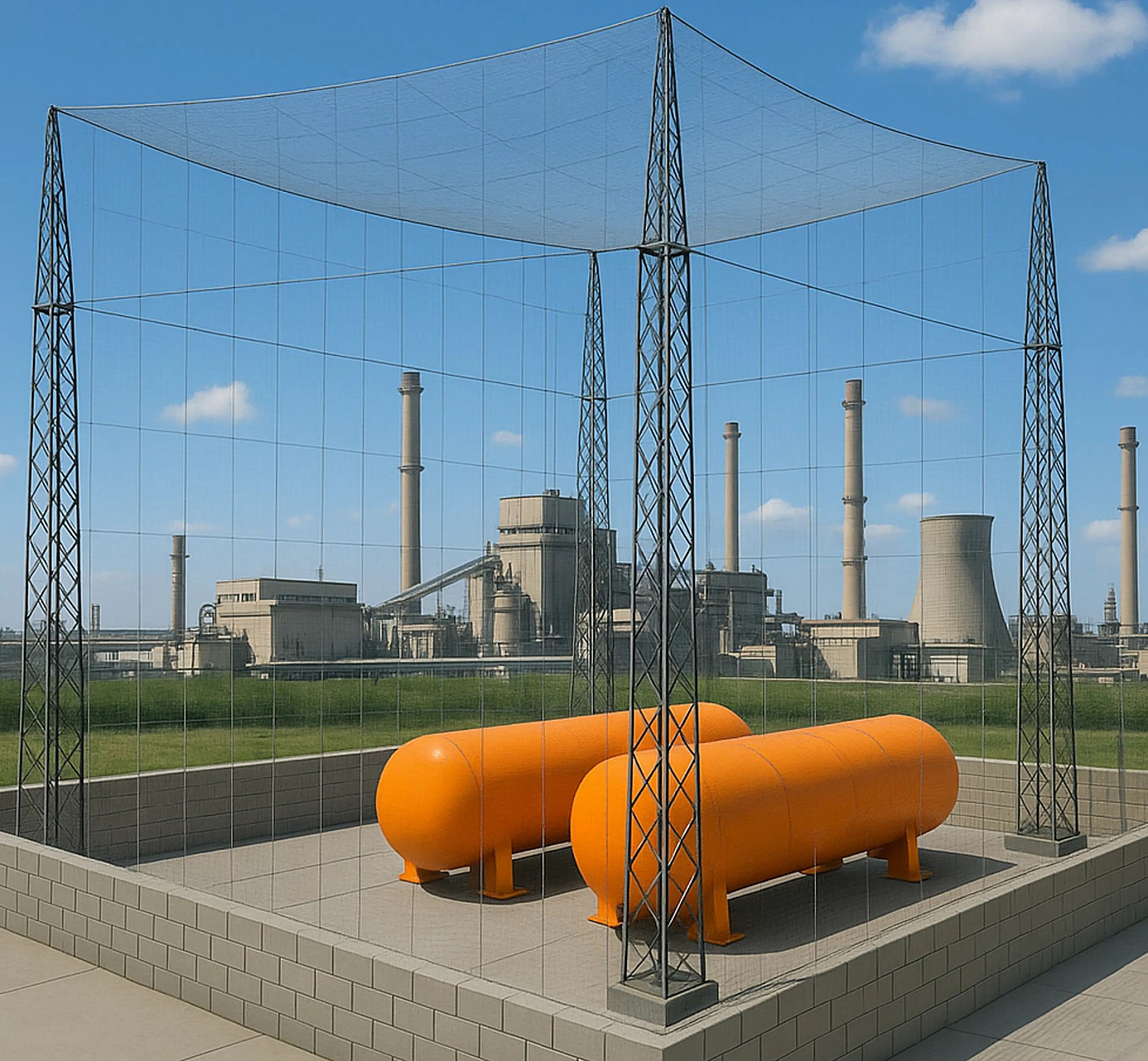 Сетка для защиты от дронов и БПЛА в Москве