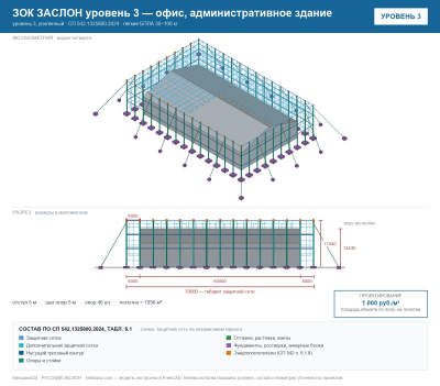 ЗОК ЗАСЛОН уровень 3 — офис, административное здание 